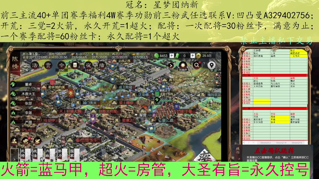 开荒配将