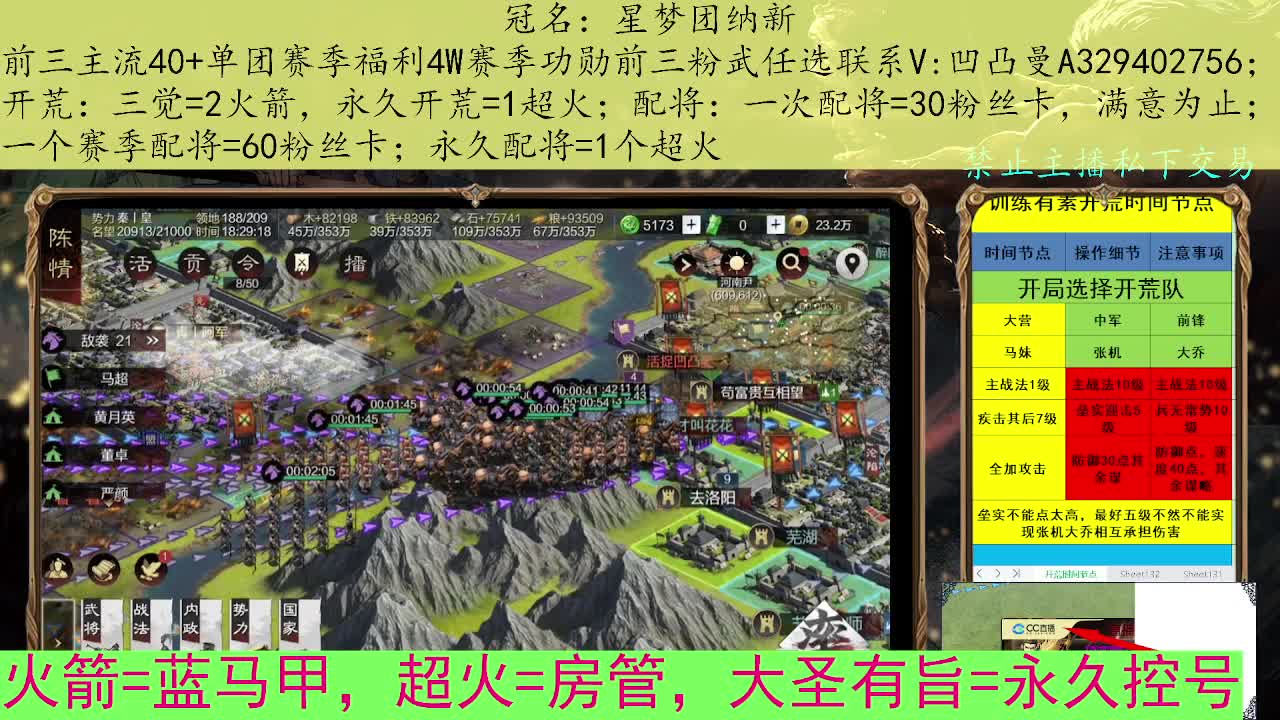 开荒配将