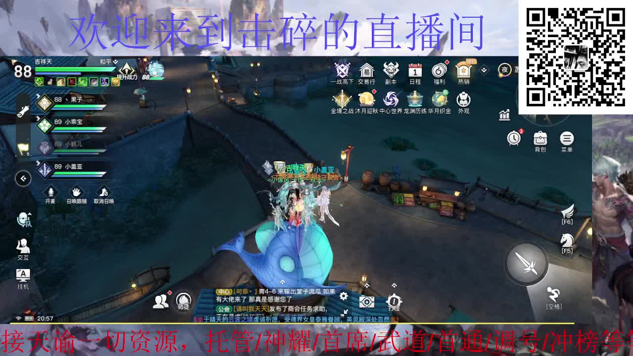 接龙渊 接全职业托管/神耀/首席/武道 第1段