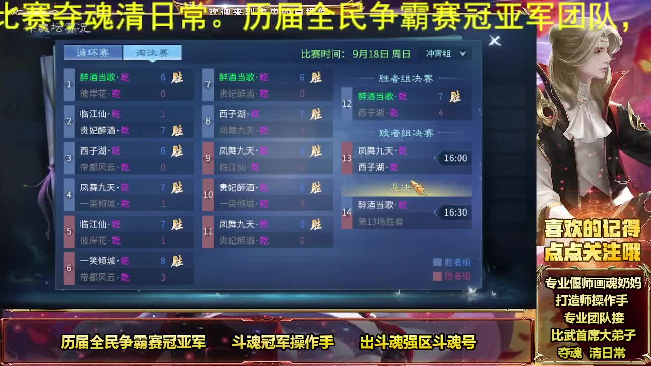 全民争霸冠军，倩女第一画魂
