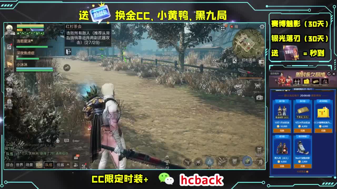 800换永久金CC