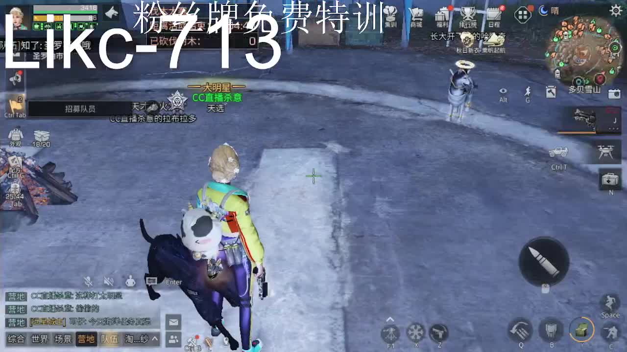 永久金cc，赛马线出击！ 第1段