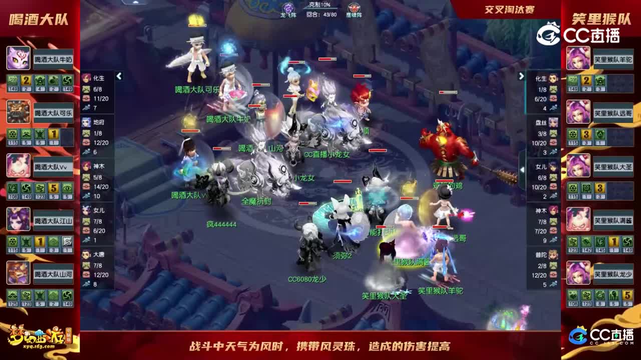 【2022群雄逐鹿】第六届天元组正式赛第八轮：笑里猴队VS喝酒大队【CC情报站】