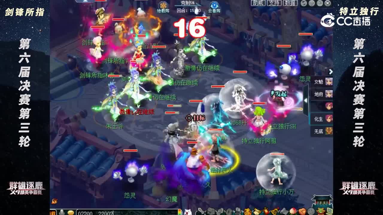 【2022群雄逐鹿】第六届决赛神威组第三轮：特立独行 VS 剑锋所指【CC情报站】