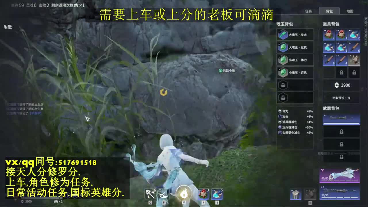 无双天人榜接上分,上车.天人.修为.日常 第2段