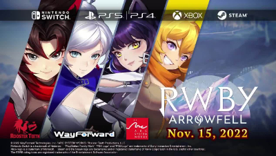 横版动作游戏《RWBY：冰雪的弓矢》11月15日上线