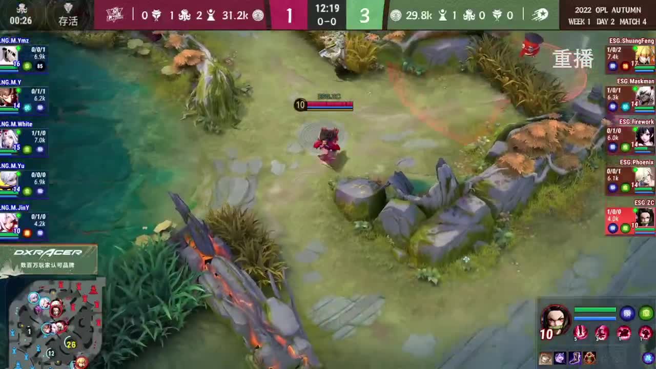 2022OPL秋季赛 第1段