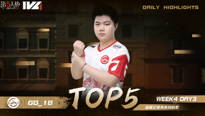 【2022IVL】秋季赛常规赛 W4D3 TOP5