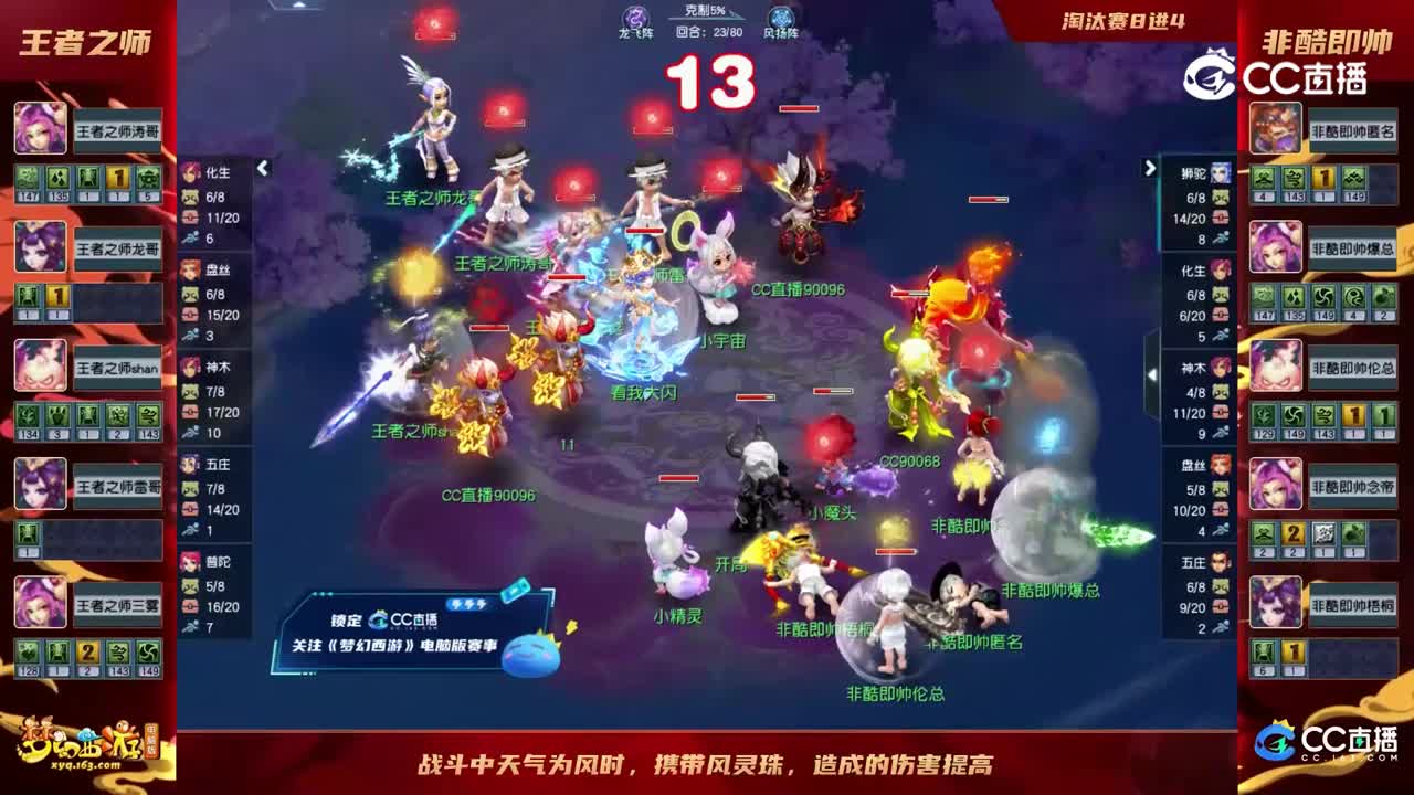 【2022群雄逐鹿】第七届天元组决赛第四轮：非酷即帅VS王者之师【CC情报站】