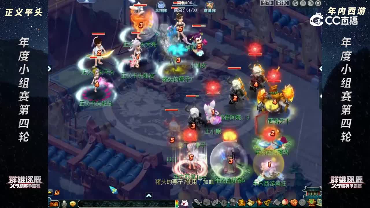【2022群雄逐鹿】年度小组赛天元组第四轮： 年内西游 VS 正义平头【CC情报站】