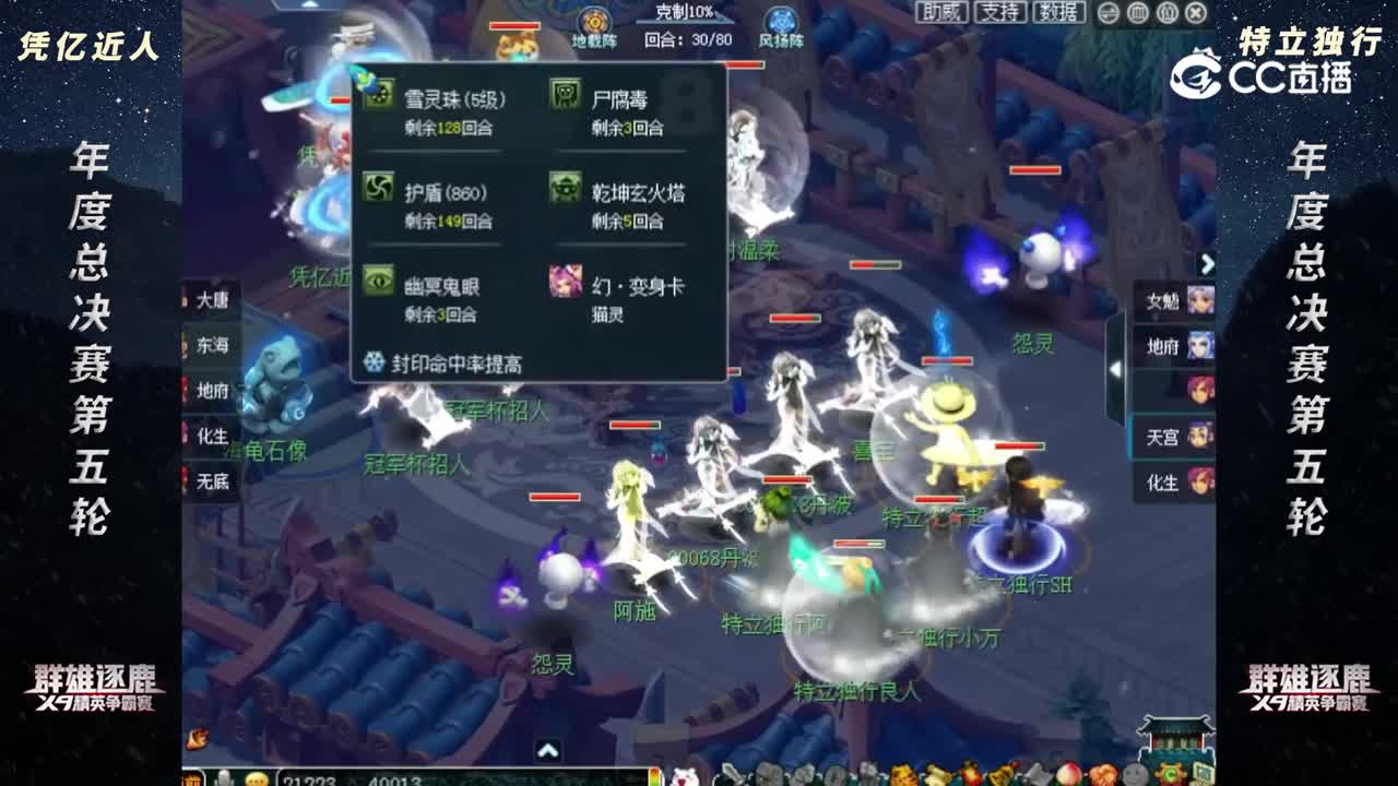 【2022群雄逐鹿总决赛】神威组决赛第五轮：特立独行 VS 凭亿近人【CC情报站】