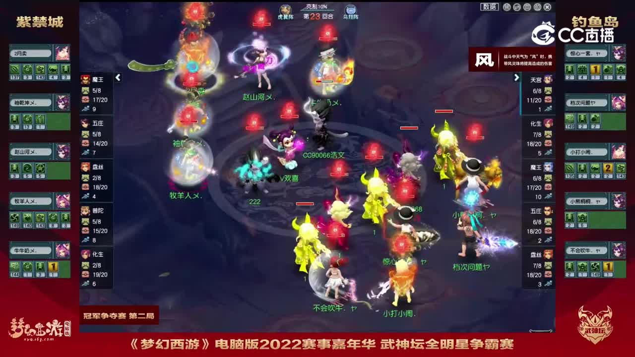 【12022武神坛全明星赛】冠军争夺赛第二局：钓鱼岛VS紫禁城【CC情报站】