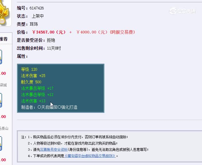 耳饰