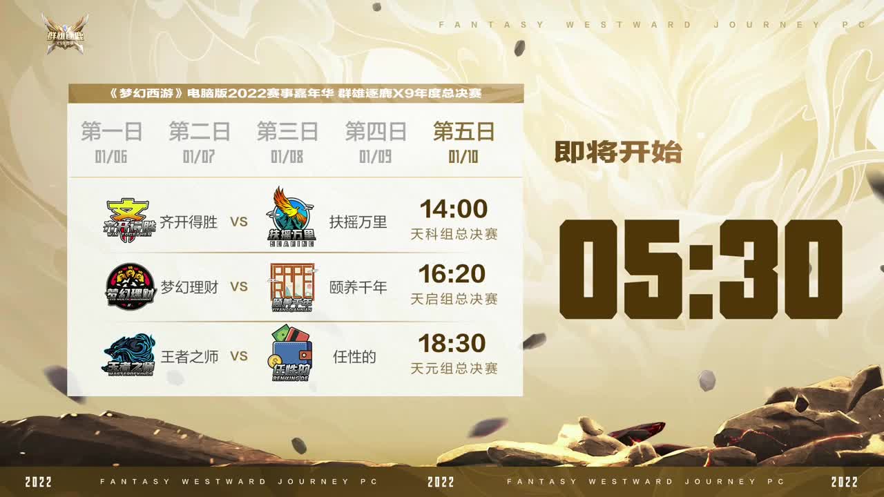 赛事嘉年华-群雄逐鹿年度总决赛 第2段