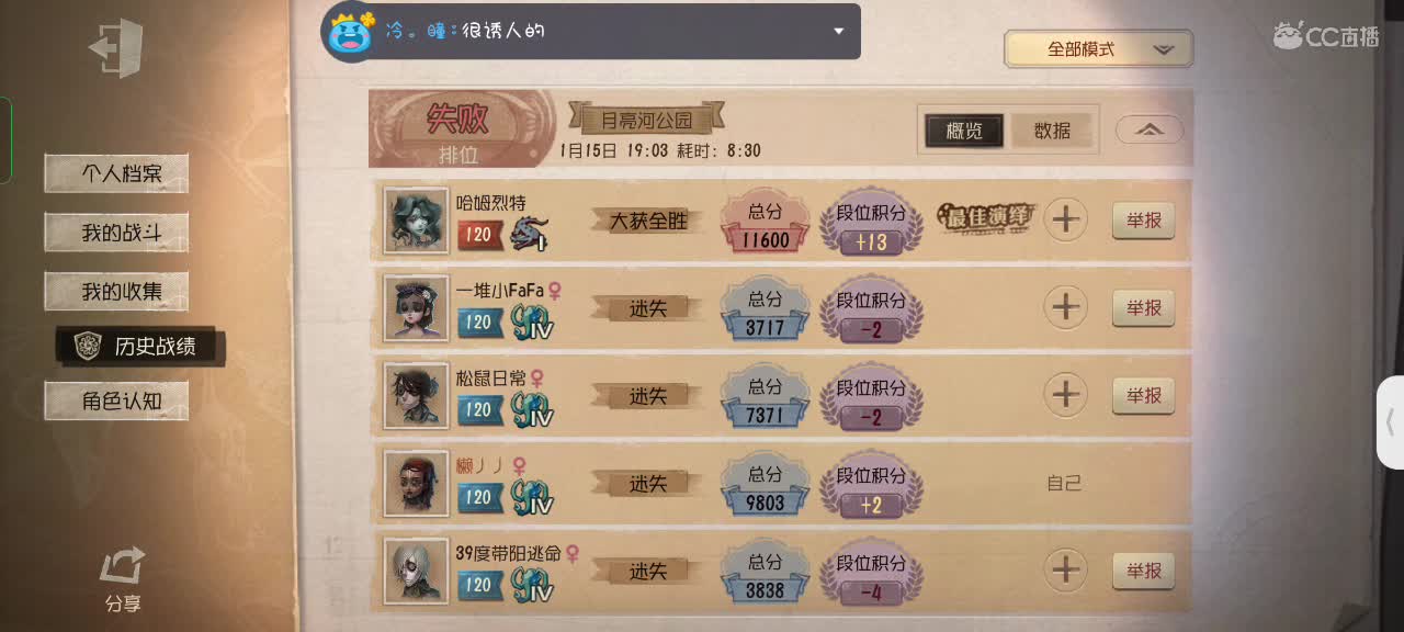 月色也不及你一半迷人～ 第3段