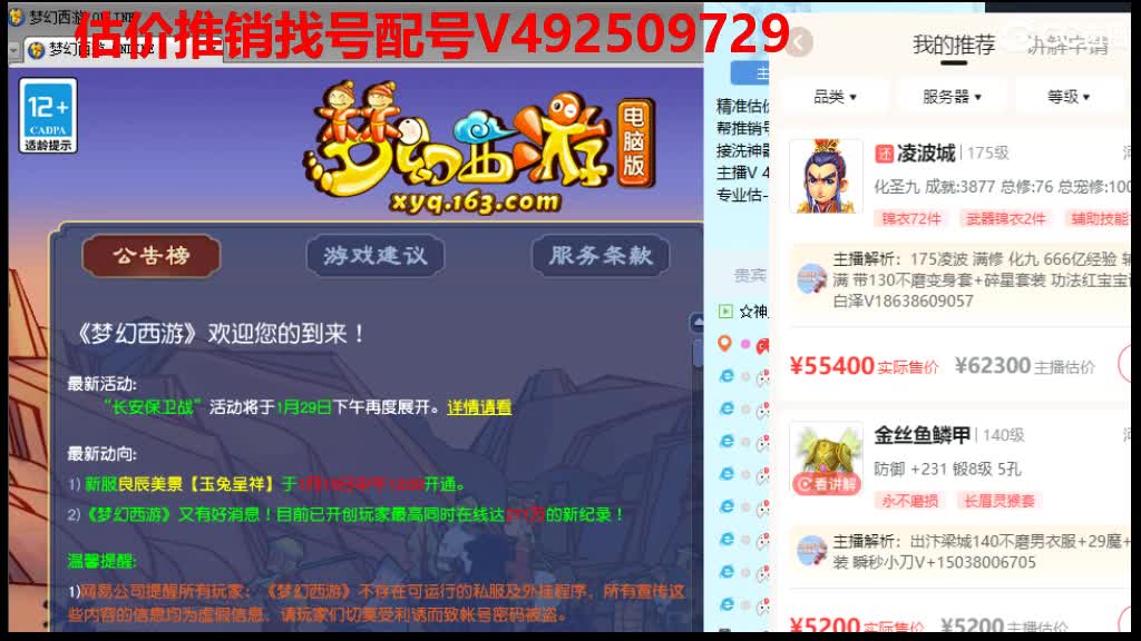估价推销-找号配号挑号-藏宝阁买号返点卡 第3段