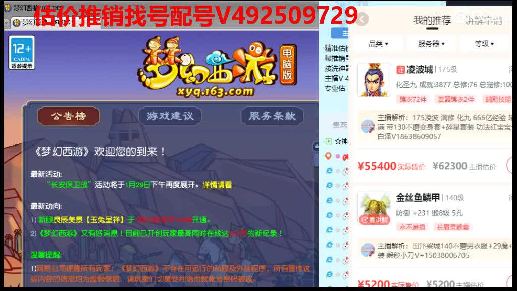 估价推销-找号配号挑号-藏宝阁买号返点卡 第9段