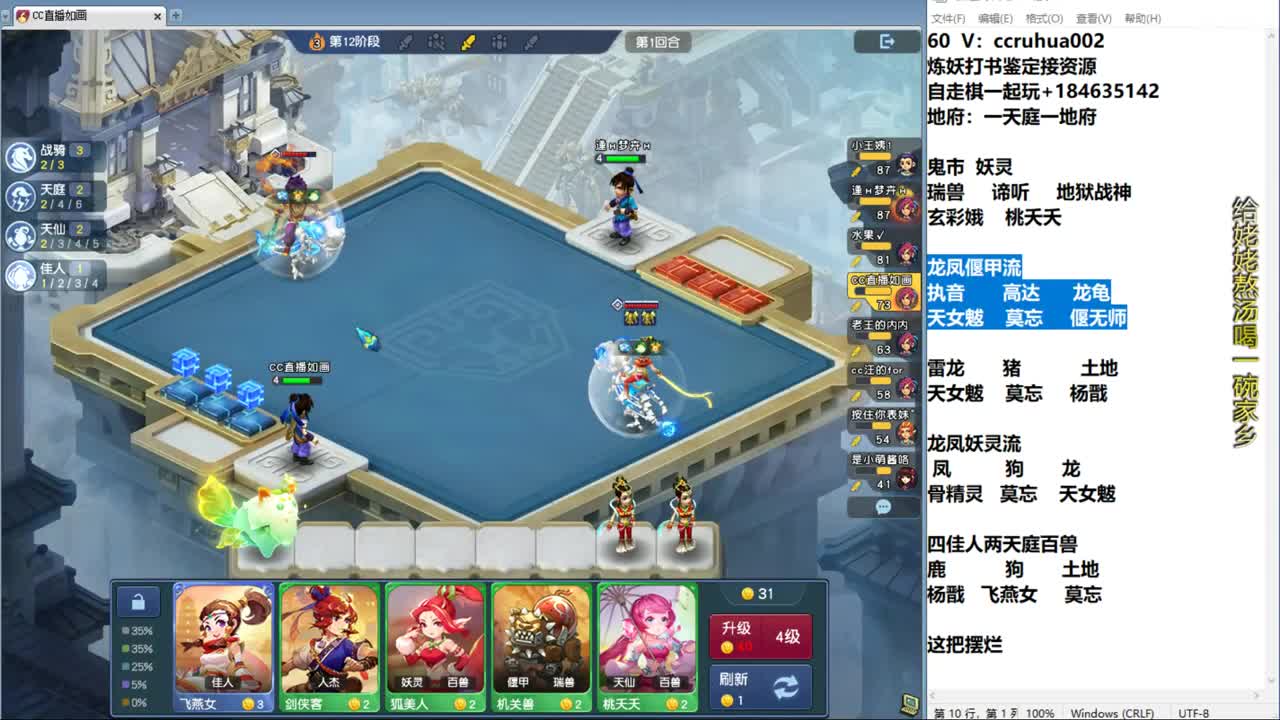 梦幻自走棋！ 第11段