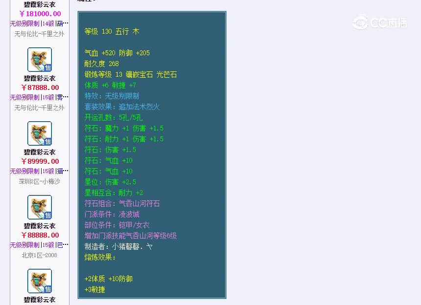 130无级别女衣
