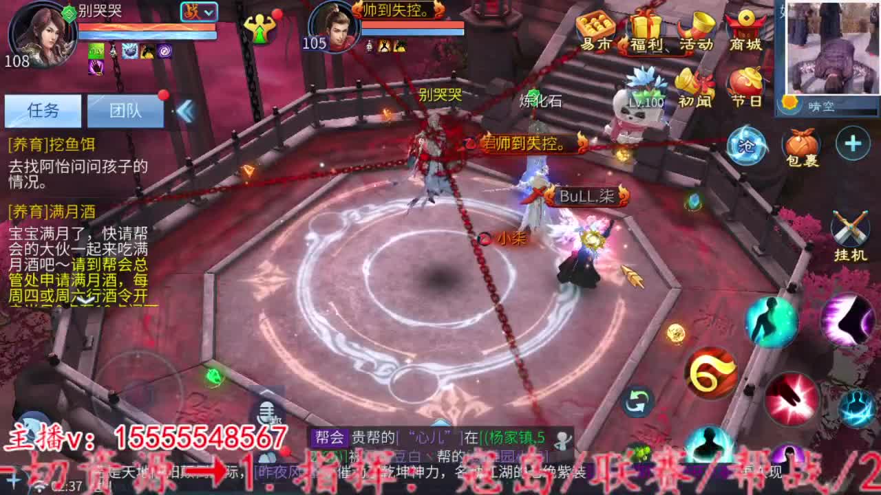 战斗鸡上线。 第2段