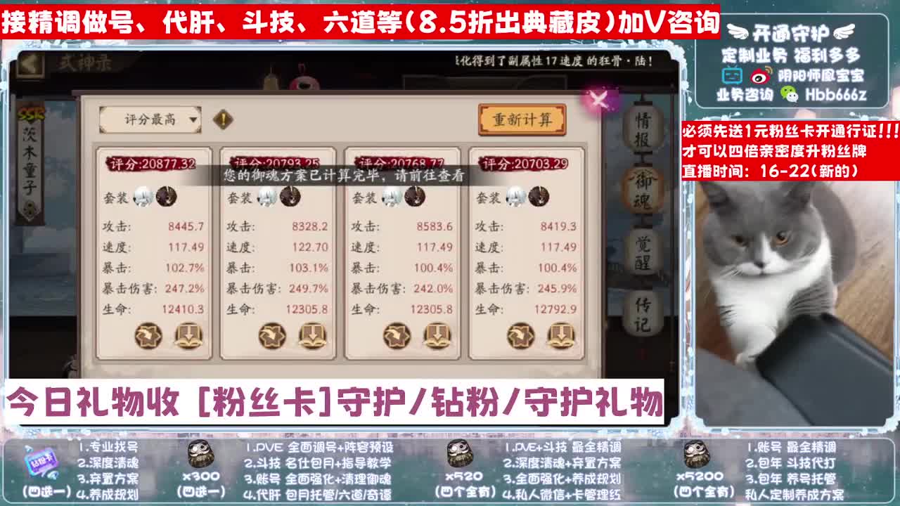 全天接单！全面调号/找号规划/托管斗技/ 第1段