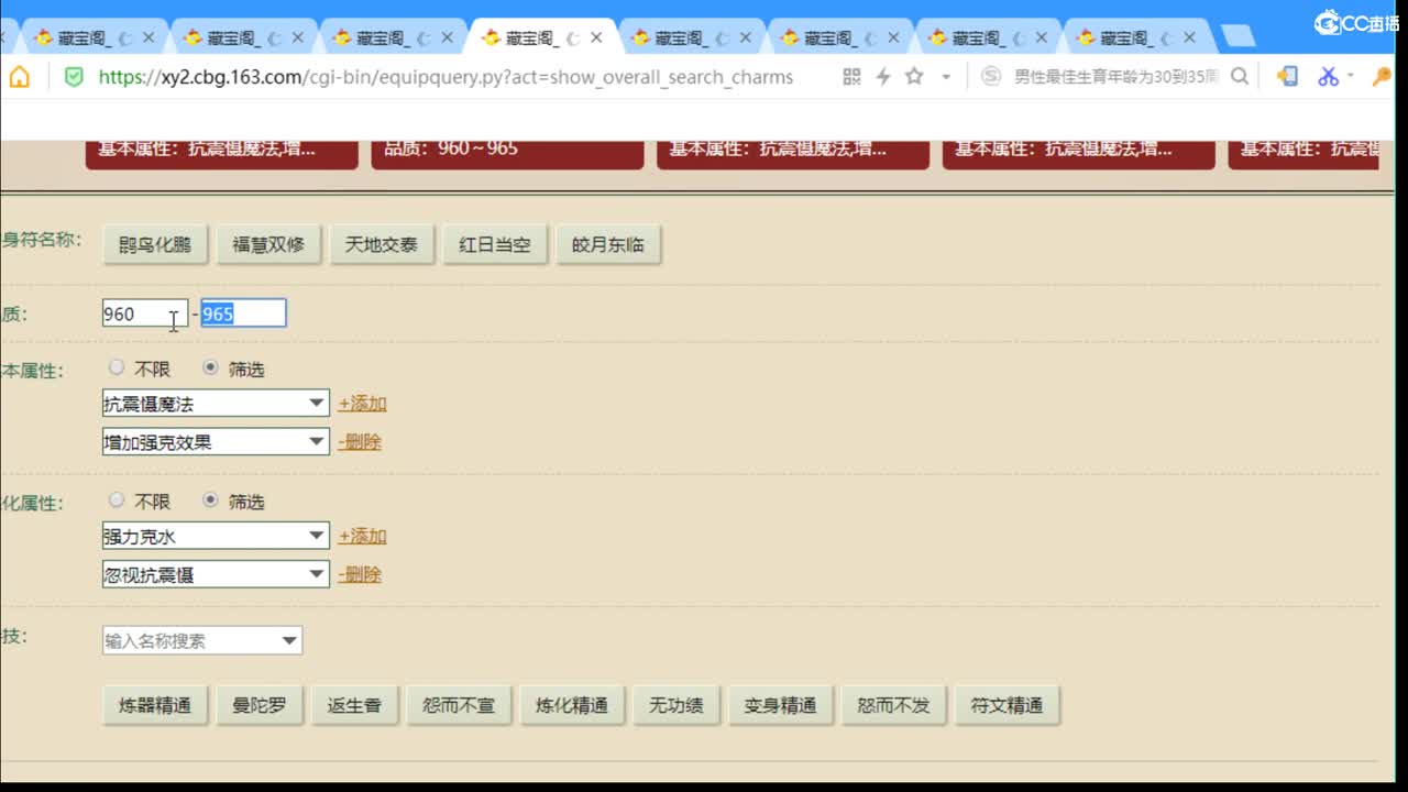 估价配装专业细心的主播 第6段