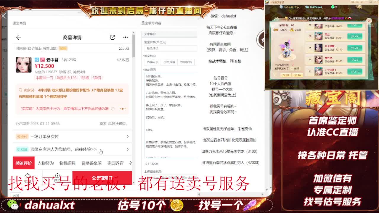 藏宝阁看号估号 第5段