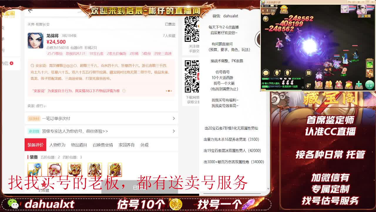藏宝阁看号估号 第9段