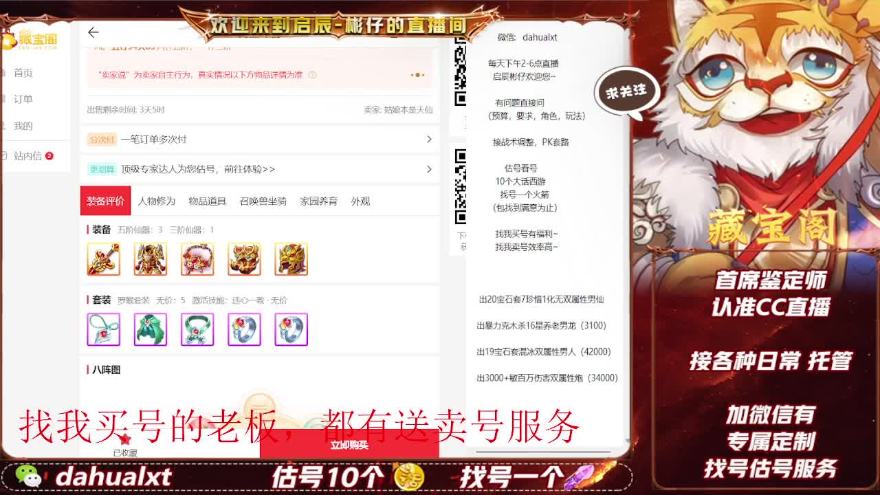 藏宝阁看号估号 第2段