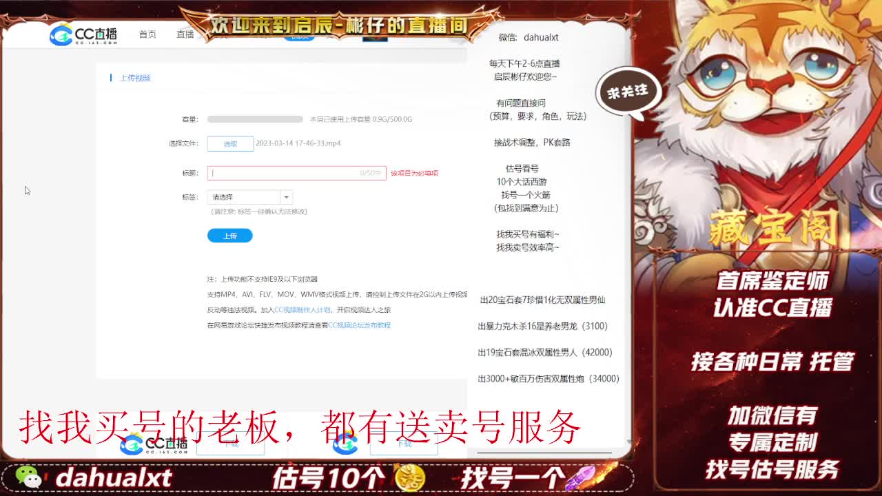 藏宝阁看号估号 第8段
