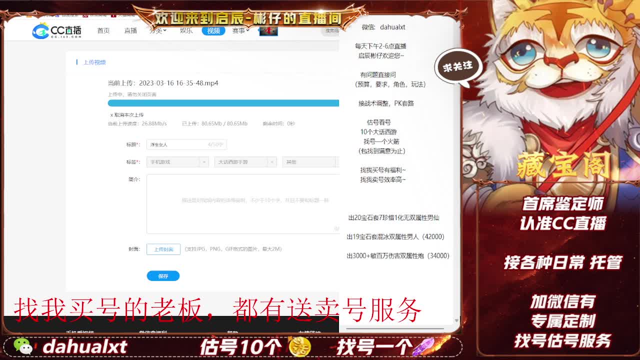 藏宝阁看号估号 第6段