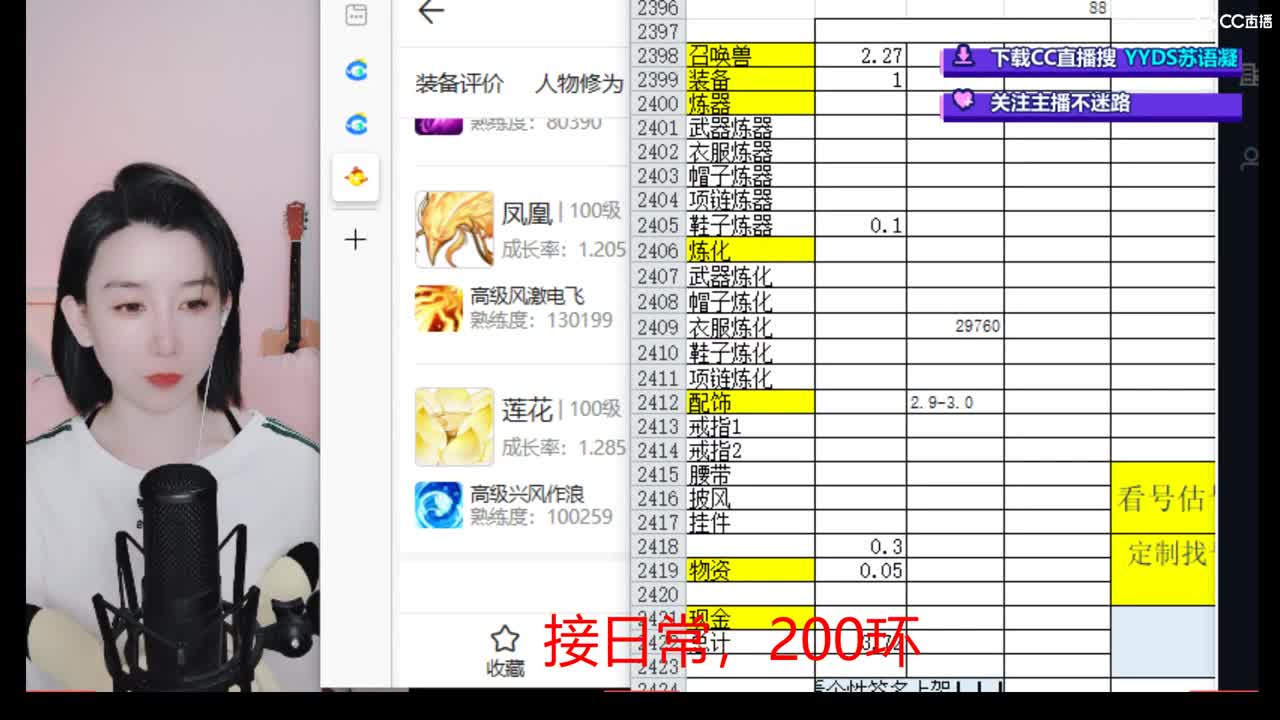 10个天使票看号估号 接日常 第2段