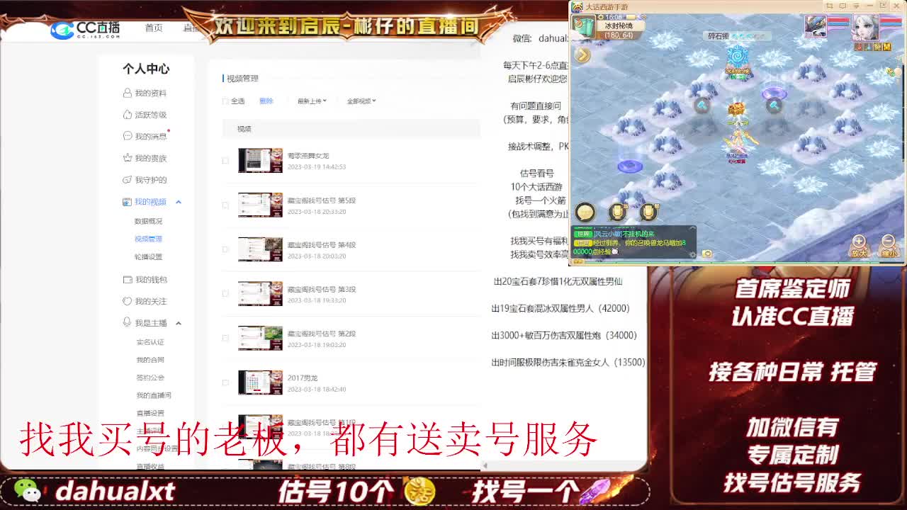 藏宝阁找号估号 第5段