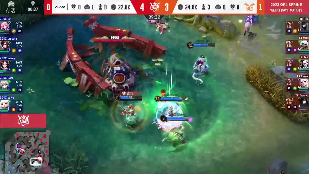 平安京OPL春季赛 第1段