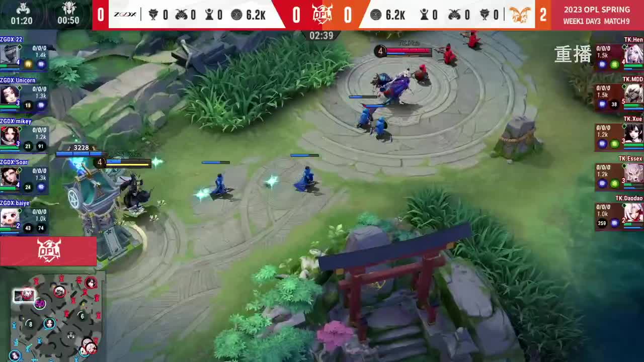 平安京OPL春季赛 第2段