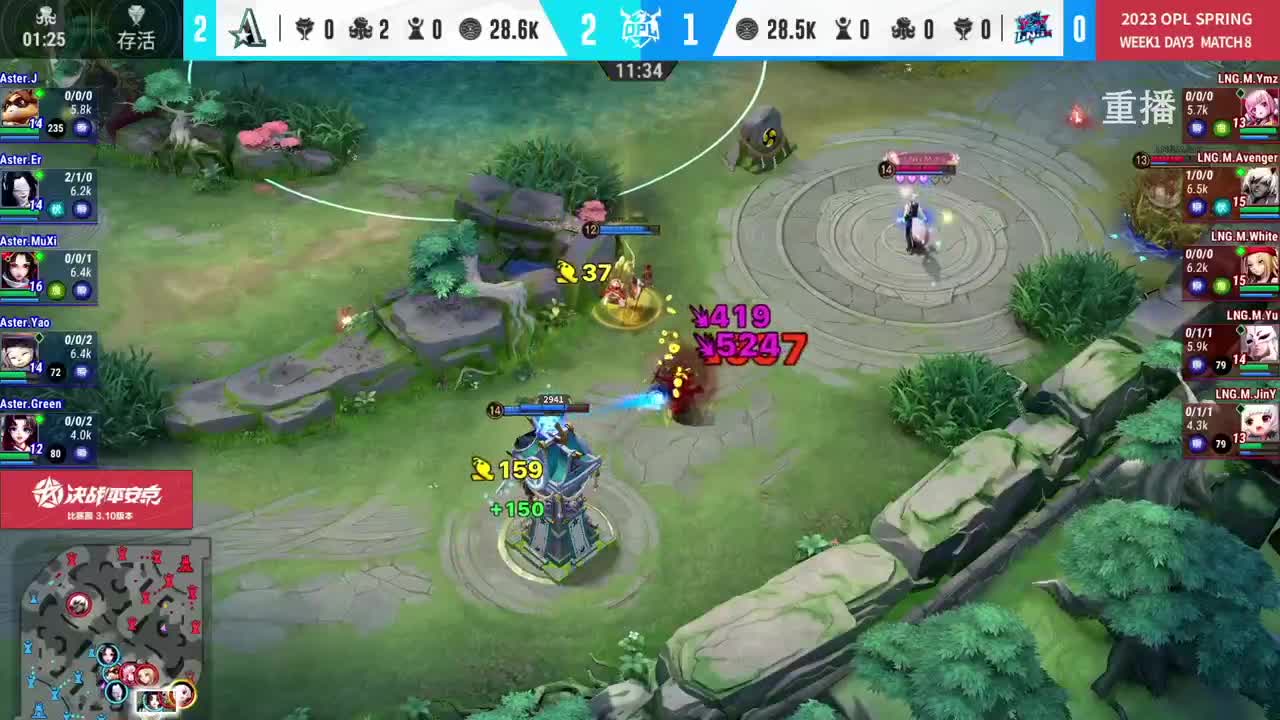 平安京OPL春季赛 第8段