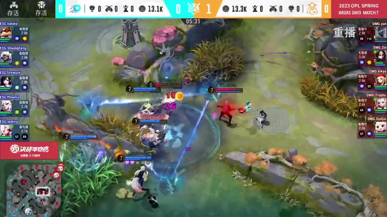 平安京OPL春季赛 第2段