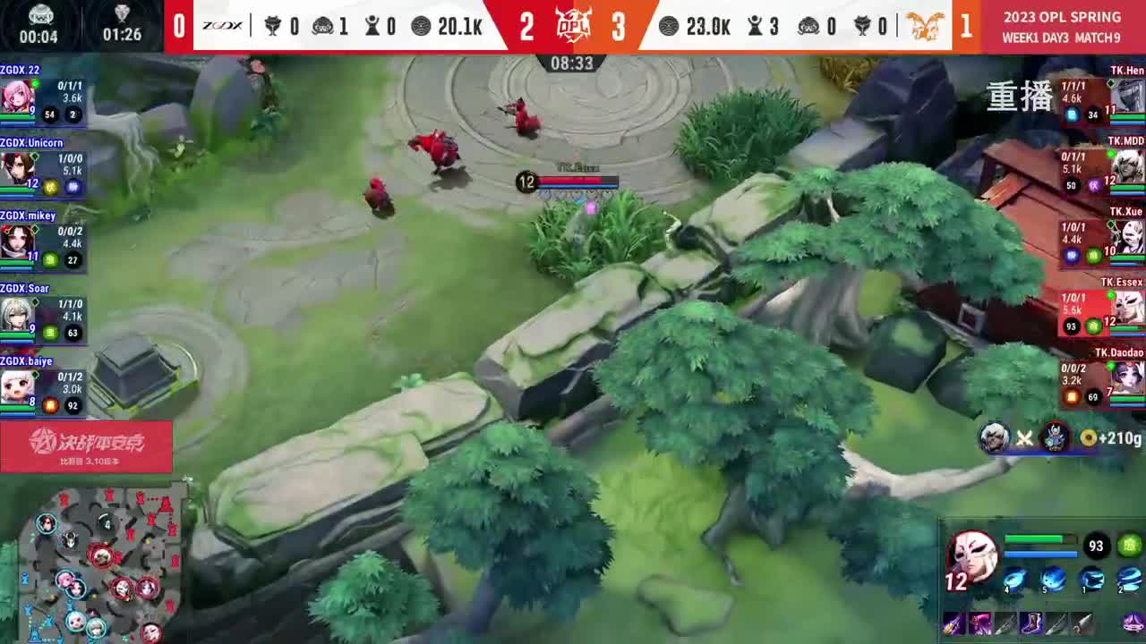 平安京OPL春季赛 第11段