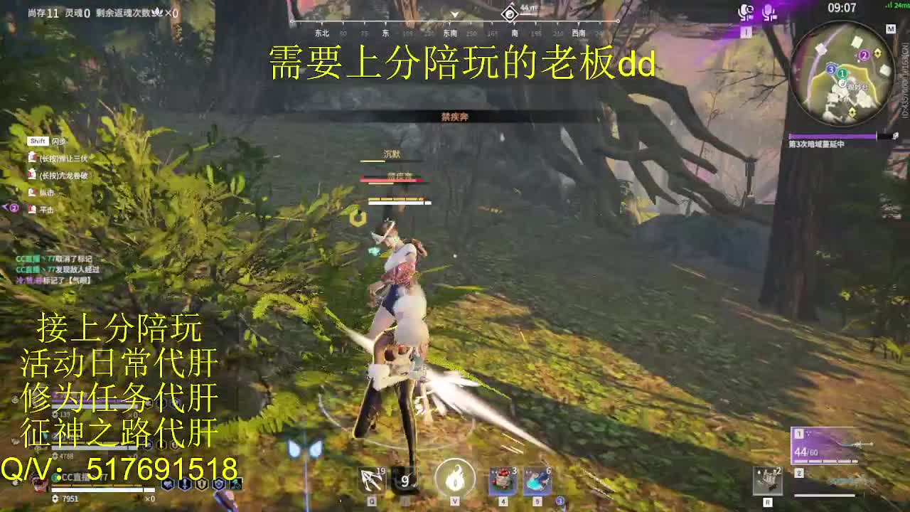 接陪,上分,修行日常各种 第9段