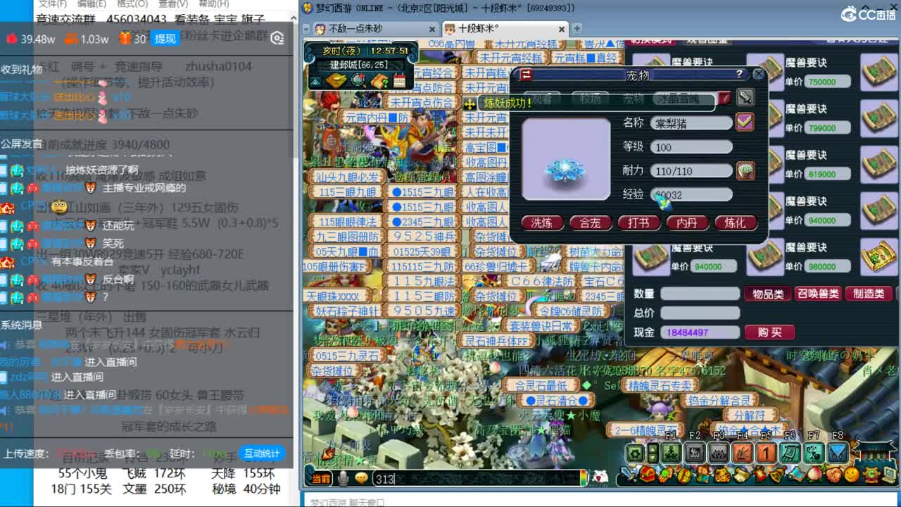 目标4800成就买猪 接天降极限冲刺 第2段