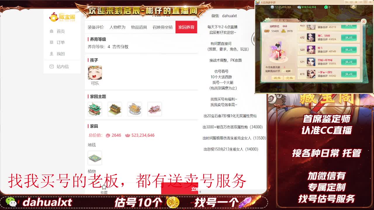 藏宝阁看号估号 第7段