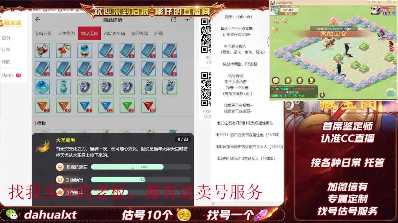 藏宝阁看号估号 第2段