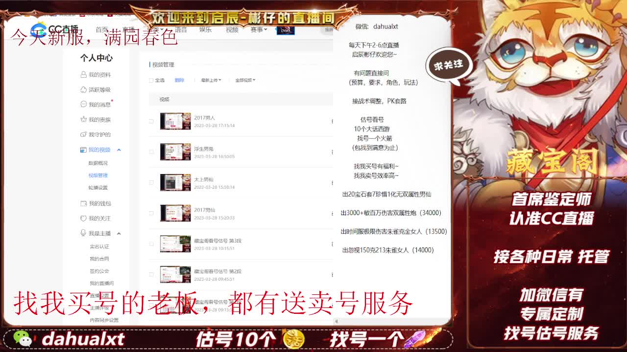 藏宝阁看号估号 第8段