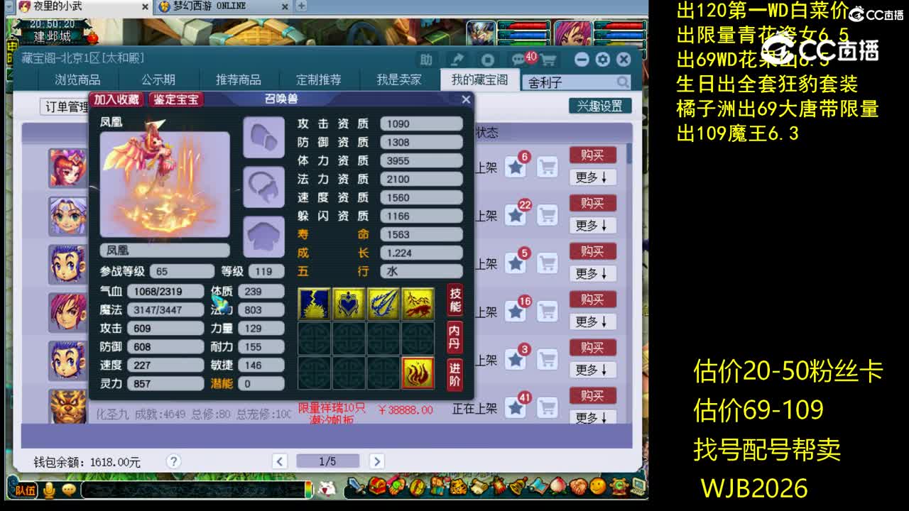 【主播点评】凤凰