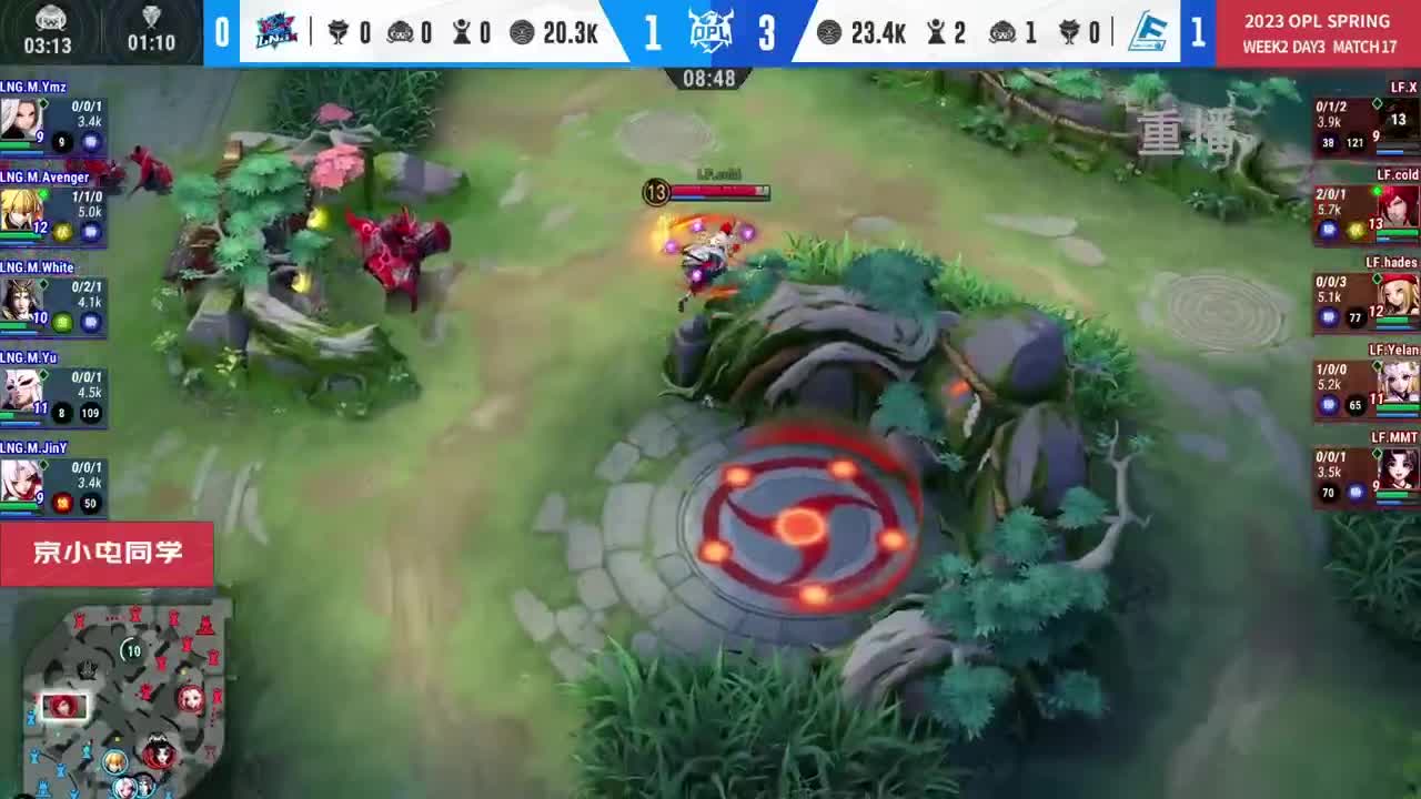 平安京OPL春季赛 第13段