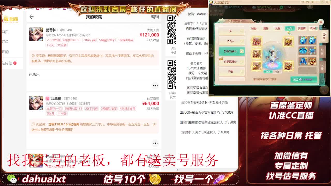 藏宝阁看号估号 第3段
