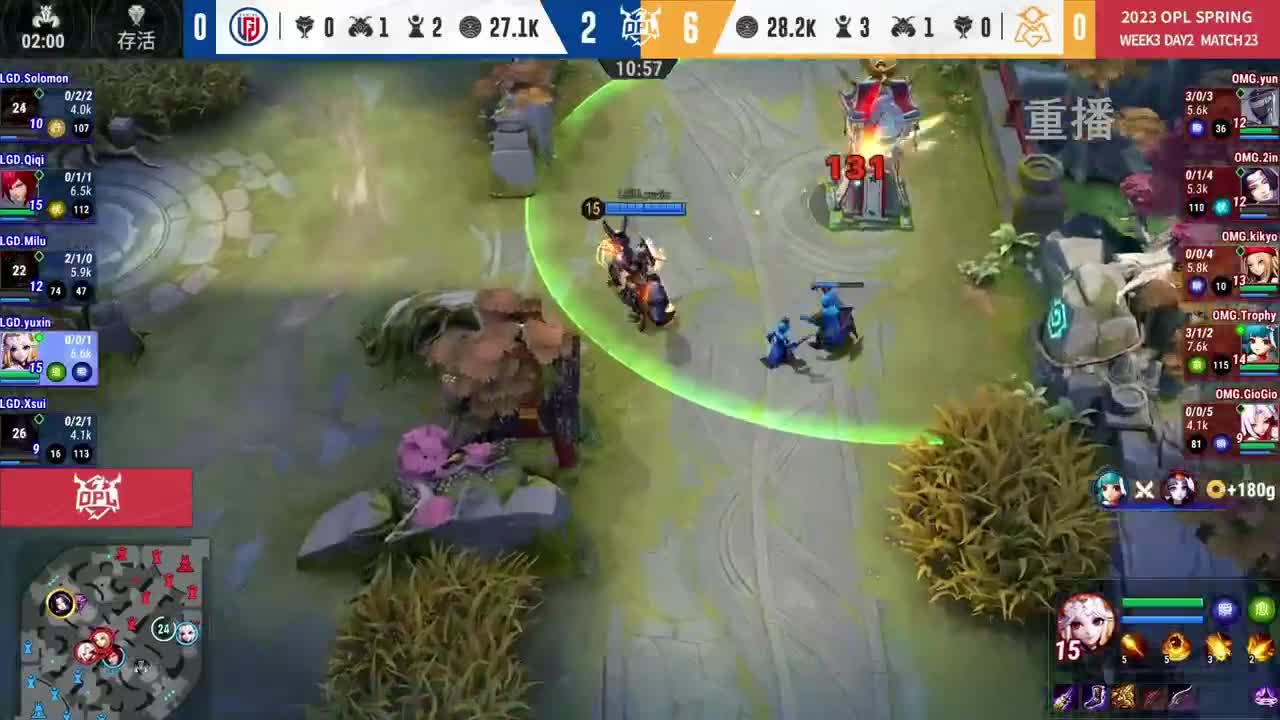 平安京OPL春季赛 第12段