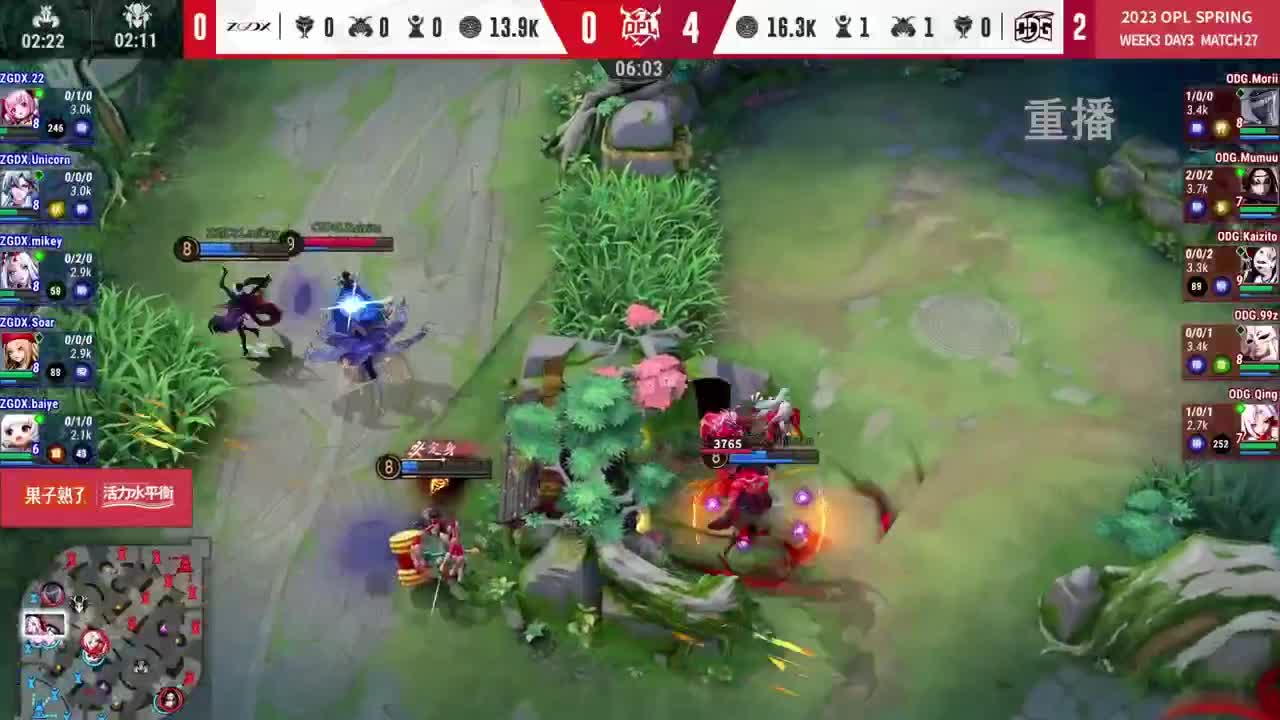 平安京OPL春季赛 第2段