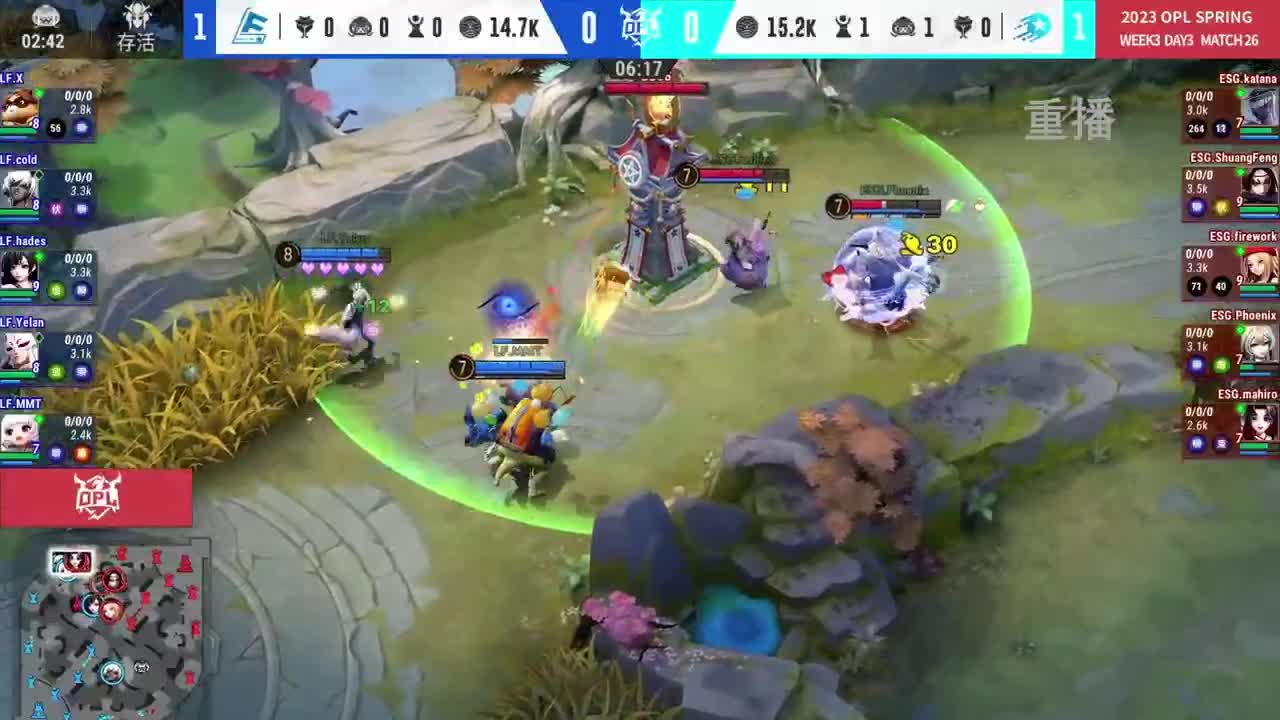 平安京OPL春季赛 第12段