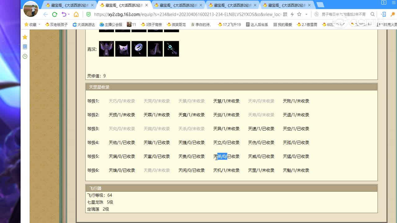 星河云海飞升193级男龙